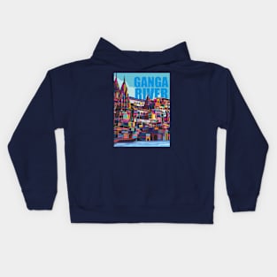 Ganga River Kids Hoodie